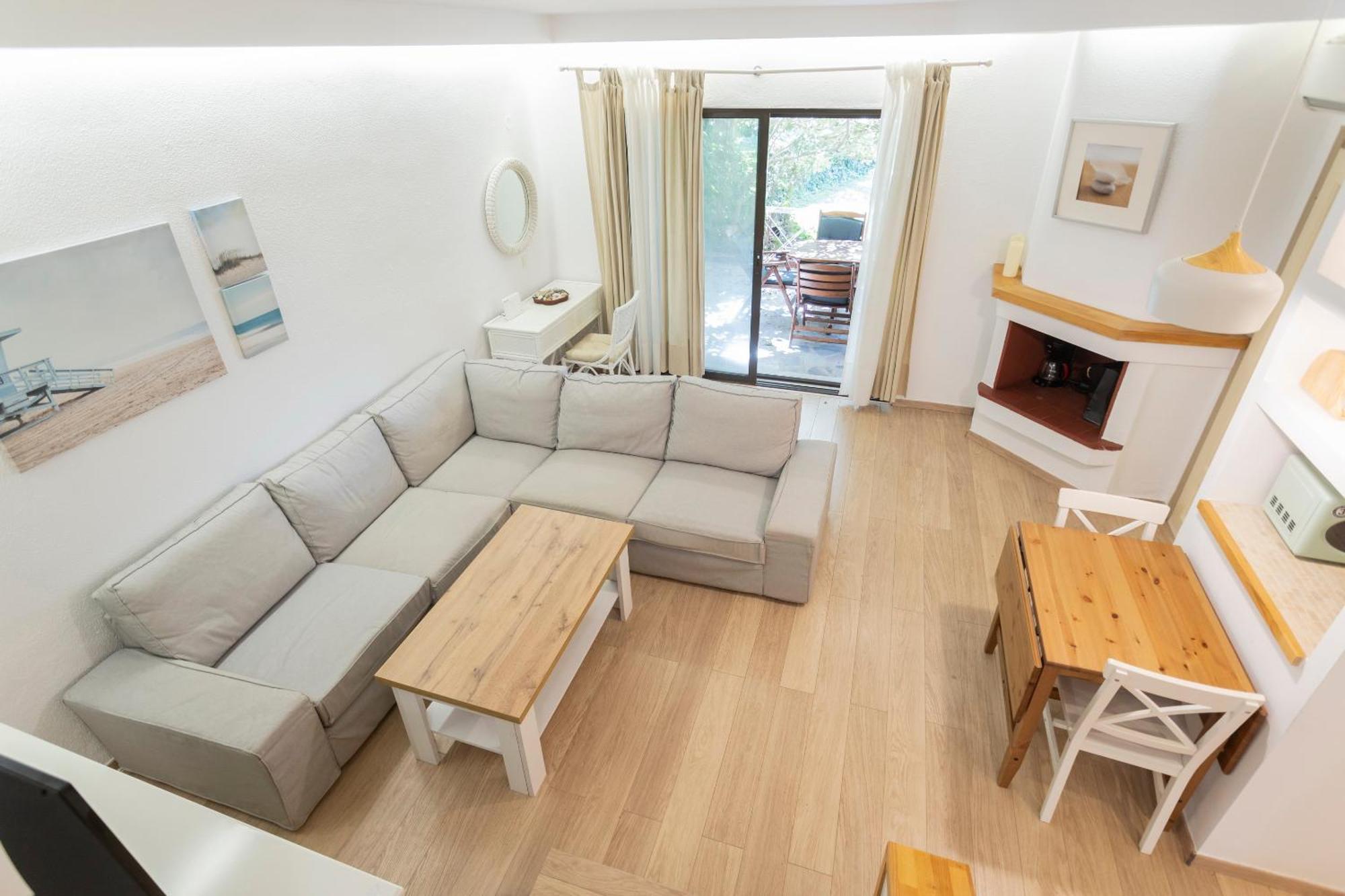 Lovely Villa 3 Min From The Beach Hanioti Exterior foto